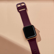 Pasek Silikonowy do Apple Watch 1/2/3/4/5/6/7/8/9/10/11/SE Ultra 1/2/3 42/44/45/46/49mm, Bordowy