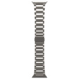 Bransoleta do Apple Watch 1/2/3/4/5/6/7/8/9/10/11/SE Ultra 1/2/3 42/44/45/46/49mm, Tytanowa
