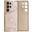 Etui do Samsung Galaxy S25 Ultra, Matte Case z wzorem wnętrza telefonu, tytanowe szare