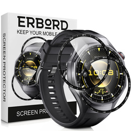 2x Szkło Hybrydowe ERBORD do Huawei Watch GT 6 Pro 46mm