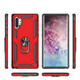 Etui pancerne do Samsung Galaxy Note 10+ Plus, Nox Case Ring, czerwone