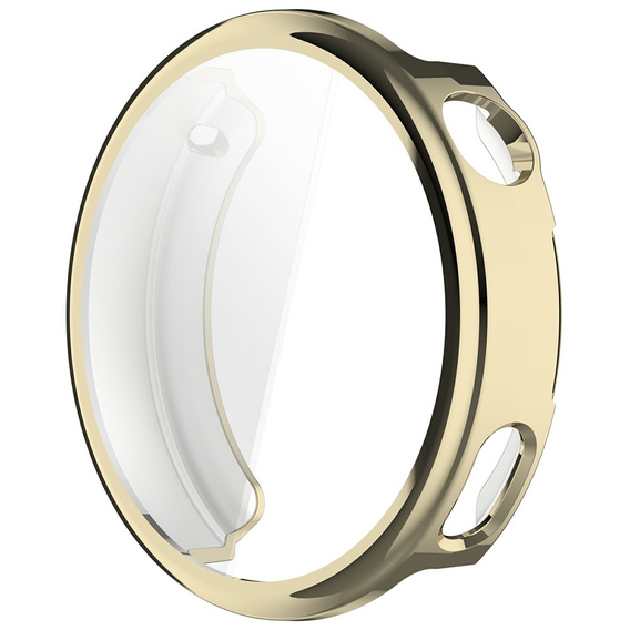 2w1 Etui z Osłoną na ekran do Xiaomi Watch S4 41mm, złote