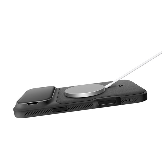 Etui Spigen do iPhone 17 Pro, Optik Armor Mag, black