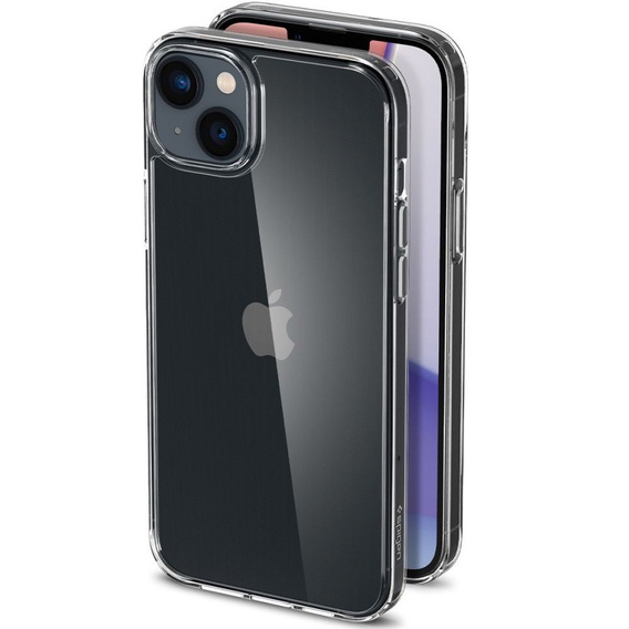 Etui Spigen do iPhone 14 Plus, AirSkin Hybrid, Crystal Clear