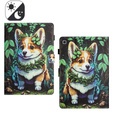 Etui do Samsung Galaxy Tab S6 Lite 10.4" 2020/2022/2024, z klapką, corgi dog