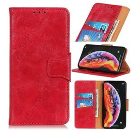 Skórzane Etui Wallet do Samsung Galaxy A50/A50S/A30S, czerwone