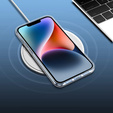 Zestaw Etui Premium Armor Slim 2mm do iPhone 14 Plus, Clear + Szkło