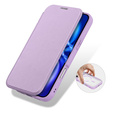 Etui z klapką Dux Ducis do iPhone 17 Pro Max, Skin X Pro, do MagSafe, fioletowe
