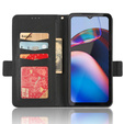 Etui z klapką do Cat S75 5G, Wallet Litchi Magnet, czarne