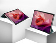 Etui do Lenovo Tab P12, Trójdzielne z miejscem na rysik, Zielone