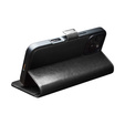 Etui z klapką do iPhone 16 Pro Max, QIALINO Leather Wallet, czarne