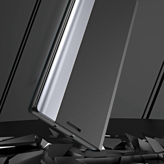 Etui z klapką do Xiaomi Redmi 10C, Side Magnetic, czarne