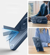 Etui Dexnor MagSafe do iPhone 16 Pro magnetyczne z przesuwaną osłoną aparatu – niebieskie