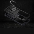 Etui pancerne do Samsung Galaxy Z Flip7 FE / Z Flip6, Nox Case Ring, czarne