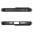 Etui Spigen do iPhone 15 Pro, Rugged Armor MagSafe, Czarne