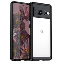 Etui do Google Pixel 7 Pro 5G, Fusion Hybrid, z ochroną aparatu, przezroczyste / czarne