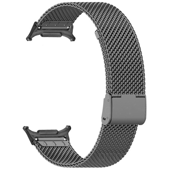 Pasek Bransoleta Milanese do Samsung Galaxy Watch Ultra 47mm (2025 / 2024), Czarny