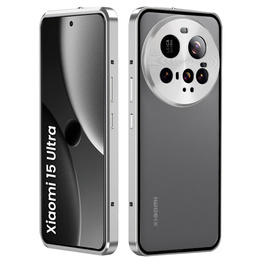 Etui do Xiaomi 15 Ultra, Frame Case, srebrne
