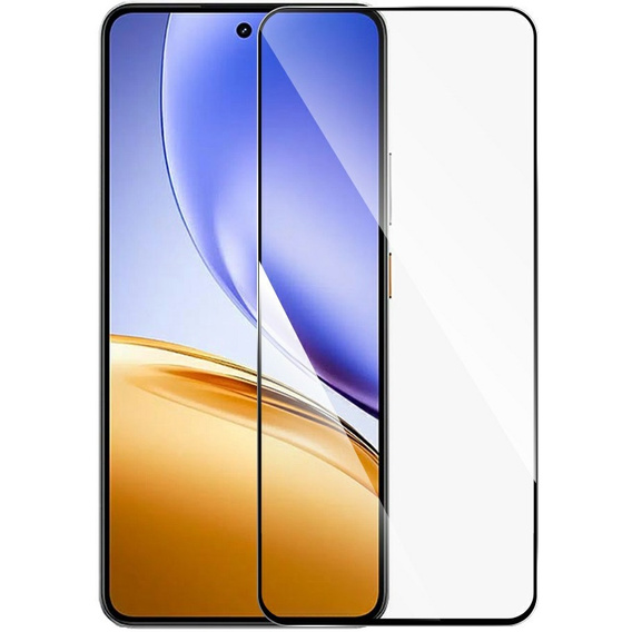 Szkło Hartowane 3D do Realme 14 5G / Realme 14T 5G, czarna ramka