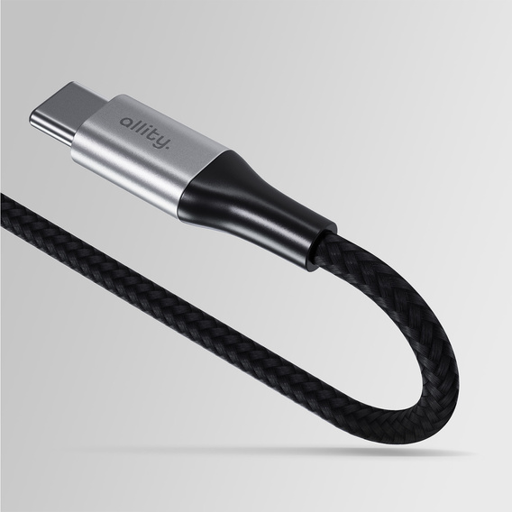 Allity AUC-01 – Kabel USB-C 100W 2m - czarny