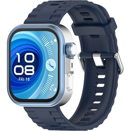 Pasek Silikonowy do Huawei Watch Fit 4 / 4 Pro / 3, Granatowy