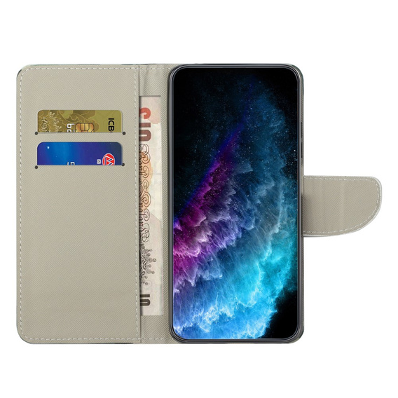 Etui z klapką do Motorola Moto G73 5G, Wallet, Eiffel Tower