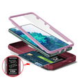 Etui pancerne do Samsung Galaxy S20 FE, CamShield Slide, różowe