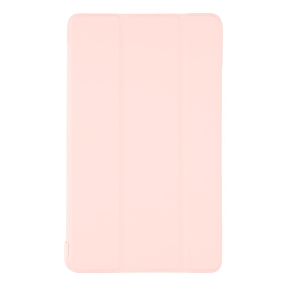 Etui z klapką do Samsung Galaxy Tab A11+, Tri-fold, różowe