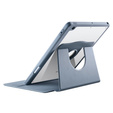 Etui do iPad 10.2" 2021/2020/2019 (9/8/7 gen.), z miejscem na rysik, Obrotowe 360°, Fioletowe