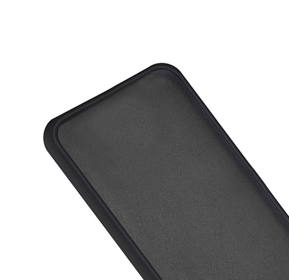 Etui do Samsung Galaxy A72 / A72 5G, Silicone Lite, czarne
