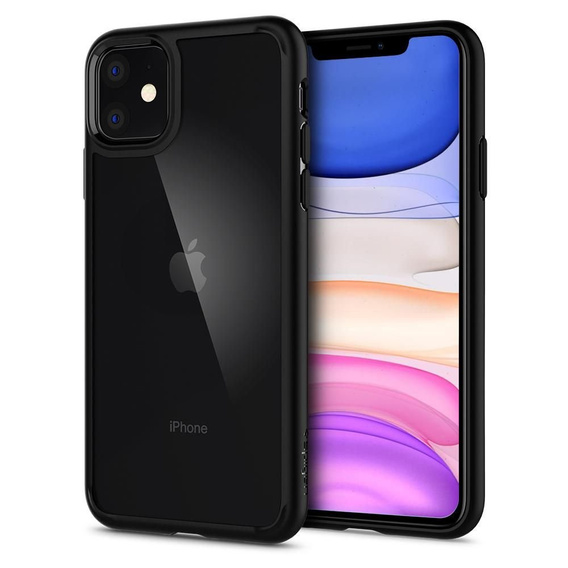 Etui Spigen do iPhone 11, Ultra Hybrid, matowe czarne