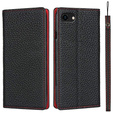 Skórzane etui do iPhone 7/8/SE 2020/SE 2022, ERBORD Grain Leather, czarne