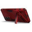 Etui do Xiaomi Redmi Note 11/11S, Military kickstand, czerwone