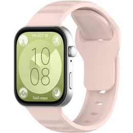 Pasek Silikonowy do Huawei Watch Fit 4 / 4 Pro / 3, Różowy