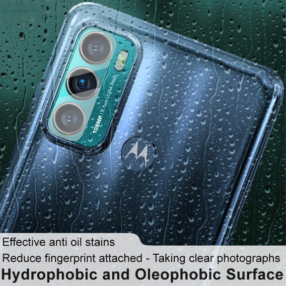 IMAK Szkło na Aparat + osłona obiektywu do Motorola Moto G60