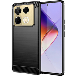 Etui do Infinix Note 40 Pro, Carbon, czarne