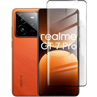 Szkło Hartowane 3D do Realme GT 7 Pro, czarna ramka