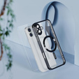Etui do iPhone 16 Plus, Electro MagSafe, czarne + Szkło na ekran