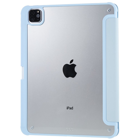 Etui do iPad Pro 11" 2022/2021/2020/2018 (4/3/2/1 gen.), Smartcase Hybrid, z miejscem na rysik, niebieskie