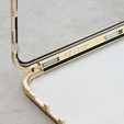 Etui do iPhone 13 Pro Max, Dual Glass, do Magsafe, złote