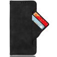 Etui z klapką do Samsung Galaxy M34, Card Slot, czarne