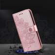Etui z klapką do Xiaomi Redmi Note 13 Pro 5G, Mandala, różowe rose gold