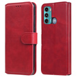 Etui Wallet do Motorola Moto G60, Red