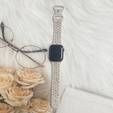 Pasek Silikonowy do Apple Watch 1/2/3/4/5/6/7/8/9/10/11/SE Ultra 1/2/3 42/44/45/46/49mm, Beżowy
