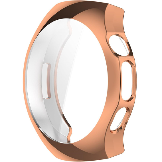 2w1 Etui z Osłoną na ekran do Huawei Watch 5 42mm, Różowe rose gold
