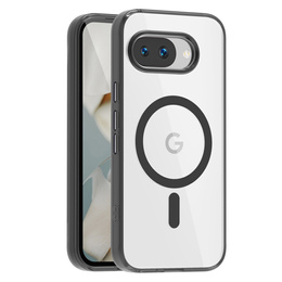 Etui do Google Pixel 9a – przezroczyste z funkcją MagSafe, czarne
