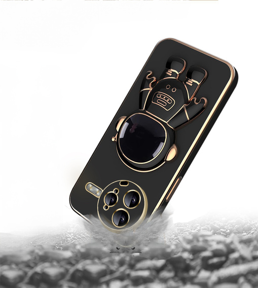 Etui do Xiaomi Poco F7 Pro, Astronaut, czarne