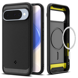 Etui Spigen do Google Pixel 10/10 Pro, Rugged Armor Mag MagSafe, Black