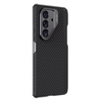 Etui z rysikiem do Samsung Galaxy Z Fold7 5G, pancerne Nillkin, do Magsafe - czarne