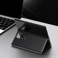 Etui z klapką do Samsung Z Fold5 5G, Smart View Wallet, czarne